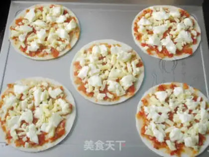 Make Mini pizza step 12
