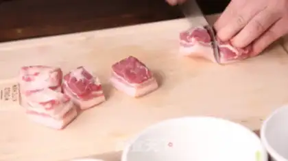 Make Red meat step 0