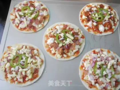 Make Mini pizza step 13