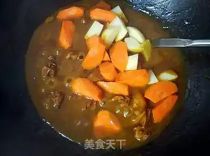 Make Curry chicken step 6