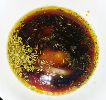 Make The spice roasted lamb leg step 1