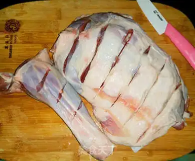 Make The spice roasted lamb leg step 2