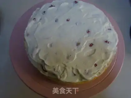 Make Strawberry cake step 8