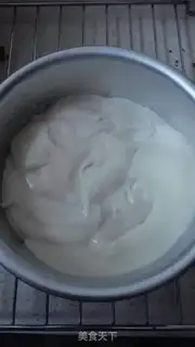 Make The durian mousse cake step 12
