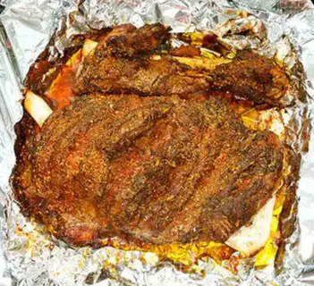 Make The spice roasted lamb leg step 6