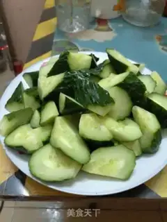 Make cucumber chicken step 3