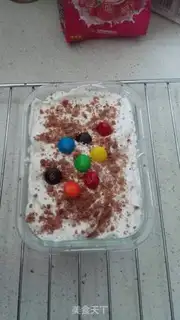 Make The durian mousse cake step 19