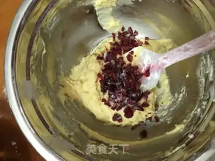 Make Cranberry cookies step 6