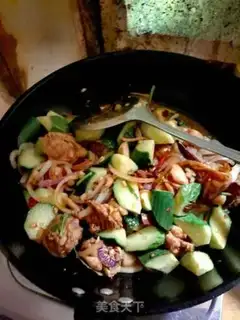 Make cucumber chicken step 10