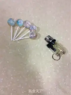 Make Crystal lollipop step 10