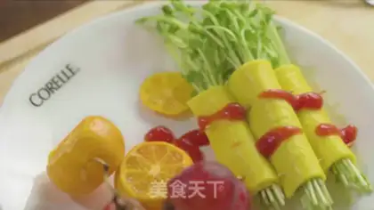 Make Spring omelet step 4