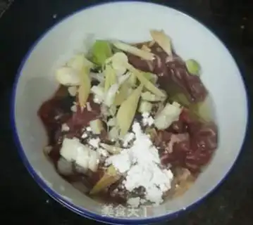 Make Cream beef step 0