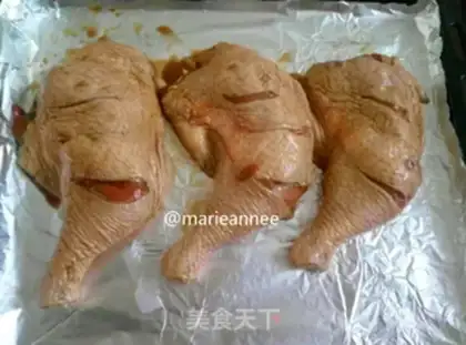 Make Secret roasted chicken legs step 7