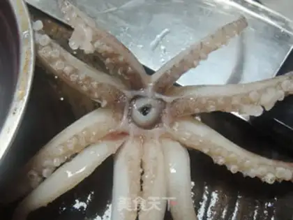 Make Sweet and spicy squid step 2