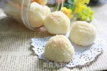 Make Protein coconut ball step 6