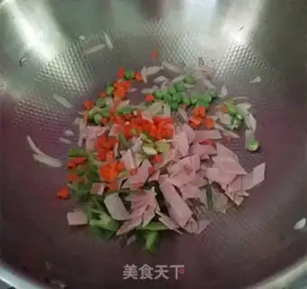 Make Mini ham pizza step 8