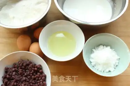 Make Bean cake step 0
