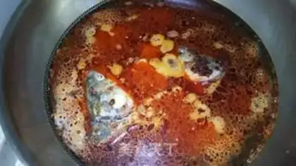 Make Spicy water boils fish step 9