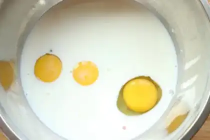 Make Bean cake step 1