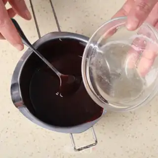 Make Triple chocolate cake step 10