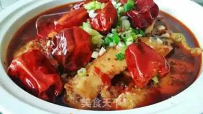 Make Spicy water boils fish step 18