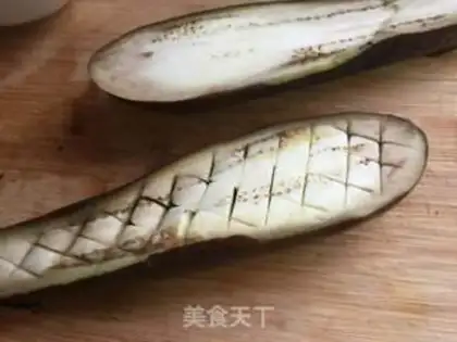 Make Garlic mashed eggplant step 7