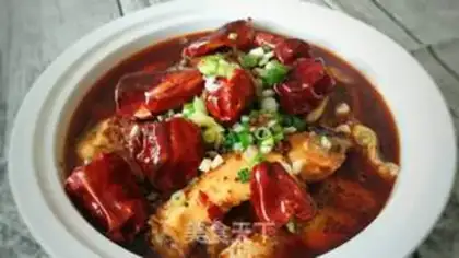 Make Spicy water boils fish step 19