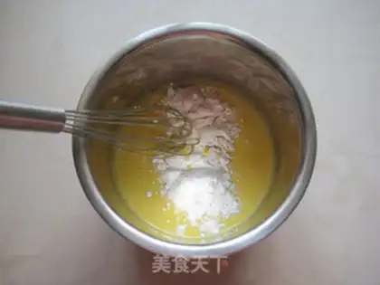 Make Sweet orange kasta roll step 0
