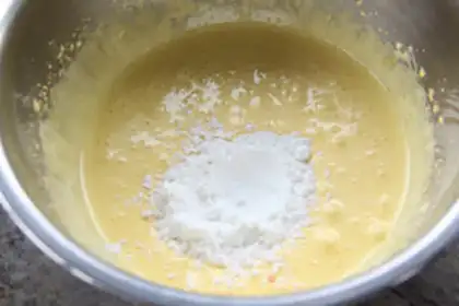 Make Tiger cake roll step 2