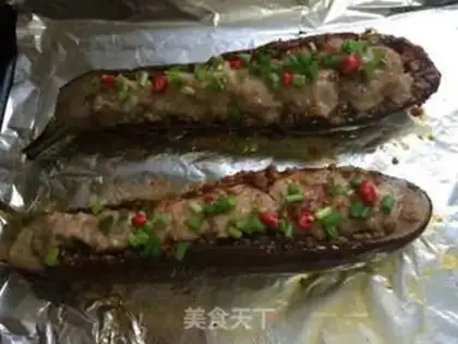 Make Garlic mashed eggplant step 11
