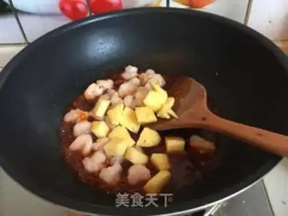 Make pineapple shrimp ball step 8
