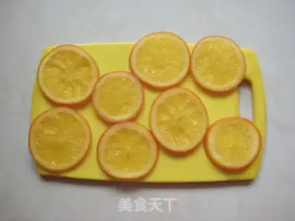 Make Sweet orange kasta roll step 8