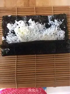 Make Fast-food sushi step 4