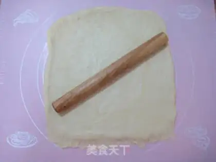 Make Sweet orange kasta roll step 14