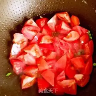 Make Tomato fried eggs step 5