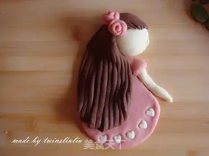 Make Fancy buns step 19