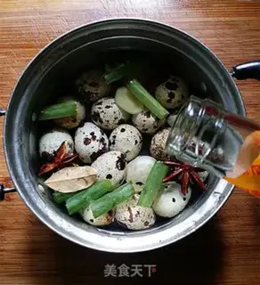 Make Five quail eggs step 3