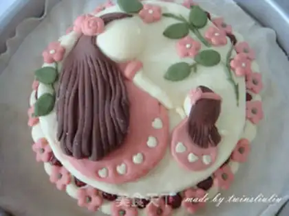Make Fancy buns step 22