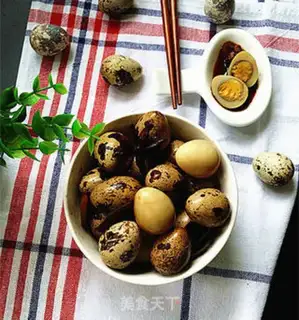 Make Five quail eggs step 9