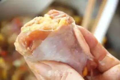 Make Chicken wing buns step 7
