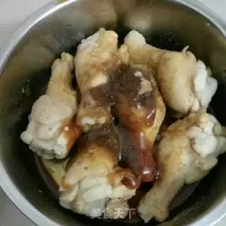 Make Chicken with beans step 1