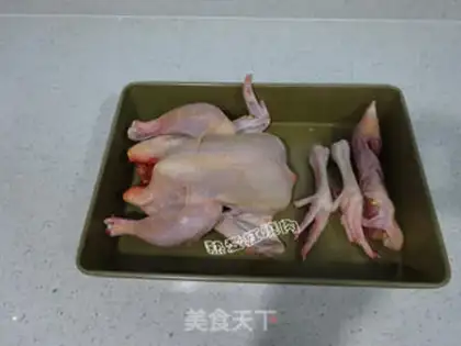 Make Vanilla chicken step 1