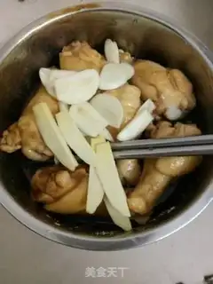 Make Chicken with beans step 2