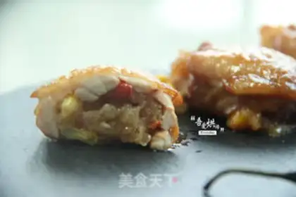Make Chicken wing buns step 12
