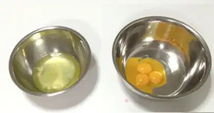 Make Dragon-cat-colored cake roll step 0