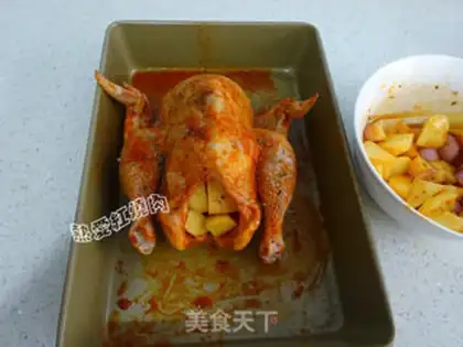 Make Vanilla chicken step 7