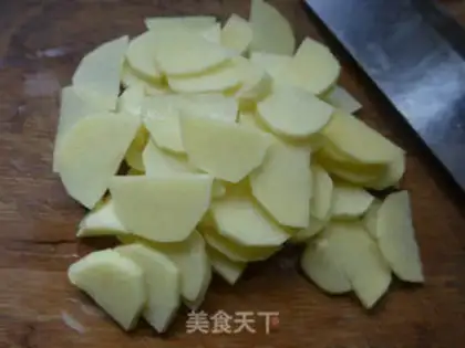 Make Pickles and potatoes step 1