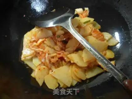 Make Pickles and potatoes step 3