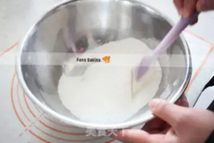Make Mango golden coconut ball step 1
