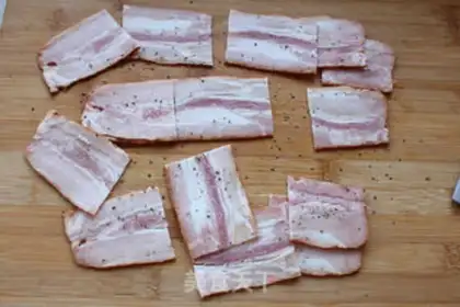 Make Bacon rolls step 5